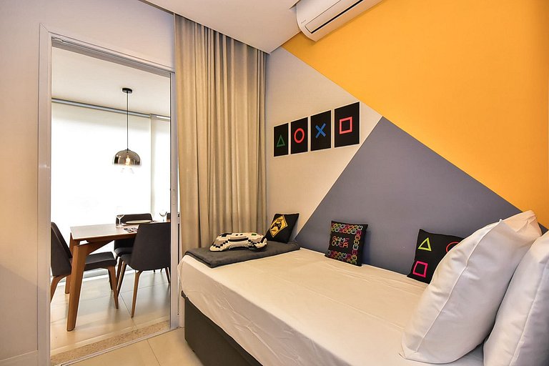 2 quartos altíssimo padrão