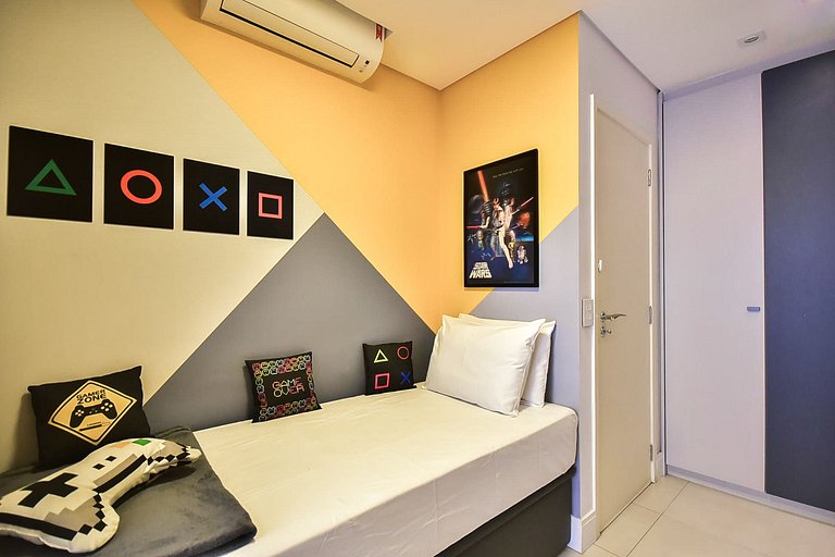 2 quartos altíssimo padrão