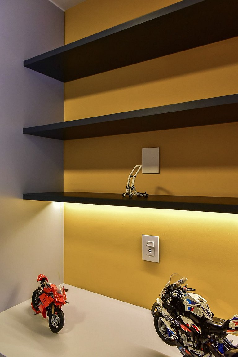 2 quartos altíssimo padrão